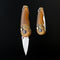 Cuchillo Plegable PEI Water Drop A 108 Mm Ámbar