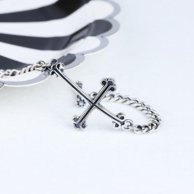 Pulsera de Plata Esterlina con Cruz para Hombre y Mujer - Image 9