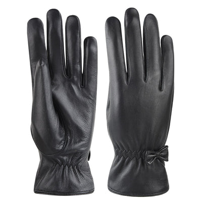 Guantes de Cuero Cálidos para Invierno Mujer - Image 10