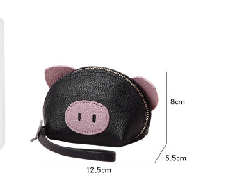 Monedero Compacto con Protección Antimagnética - Diseño Adorable de Cerdo - Image 20