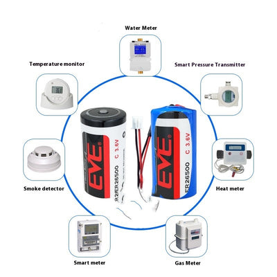 Batería de Litio para Medidores de Agua, Gas y Flujo ER26500 - Image 3