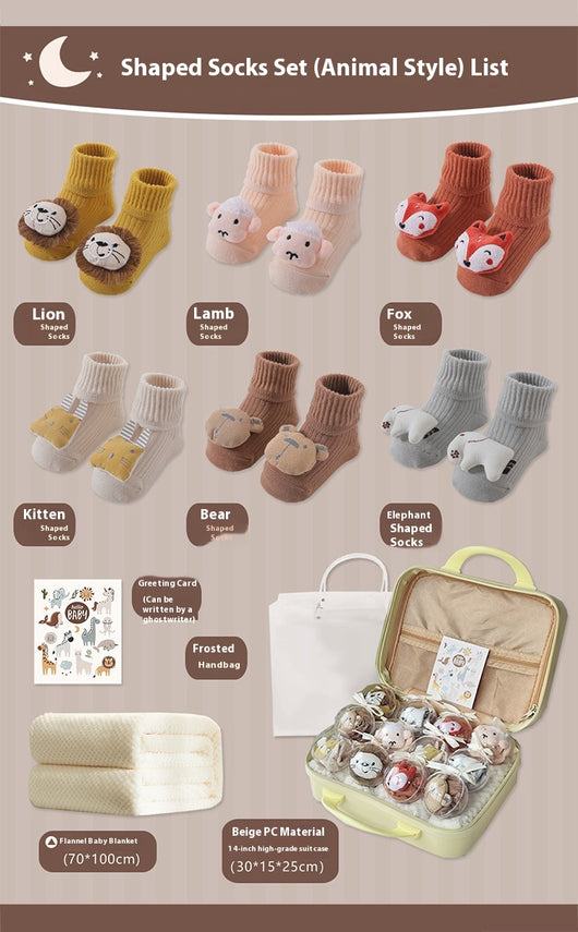 Set de Regalo Calcetines y Babero para Bebé - Estilo Premium - Image 10