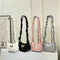 Bolsa Crossbody Casual con Cordón y Moño