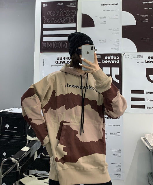 Sudadera con Capucha Oversize de Manga Larga - Estilo Europeo Casual - Image 11