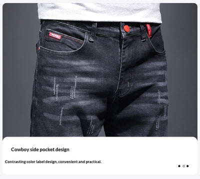 Jeans Rotos para Hombre con Detalles Desgarrados - Image 19