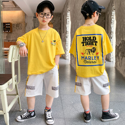 Trajes Cortos de Verano para Niños - Ropa Elegante y Fresca - Image 5