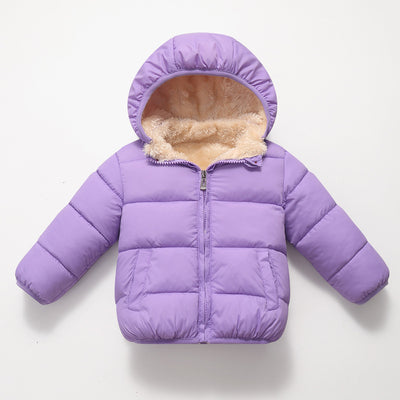Abrigo de Invierno Infantil con Algodón Acolchado y Forro Polar - Image 12