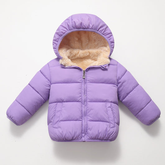 Abrigo de Invierno Infantil con Algodón Acolchado y Forro Polar - Image 12