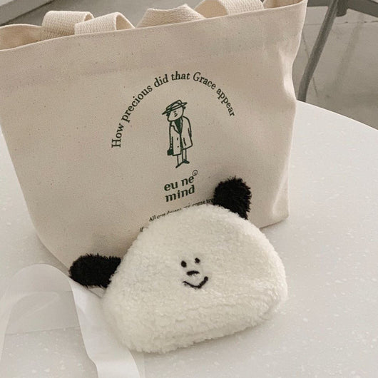 Monedero Adorable Cachorrito Peluche - Bolsa Multiusos Compacta - Image 9