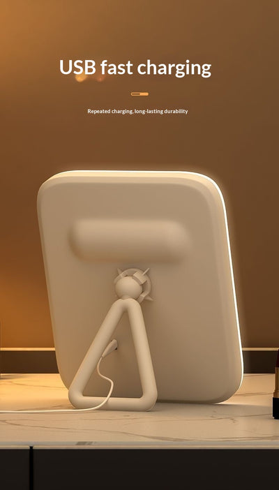 Espejo de Maquillaje LED para Dormitorio con Carga USB - Image 8