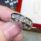Anillo Hip Hop Diamante Moissanita de Lujo Cielo Estrellado