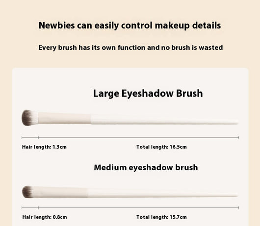 Set de Brochas de Detalle para Ojos Porcelana Cloud - Herramientas de Maquillaje Profesional - Image 17