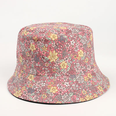 Sombrero Cubo Pescador Estampado Doble Cara con Diseño Crisantemo - Image 6
