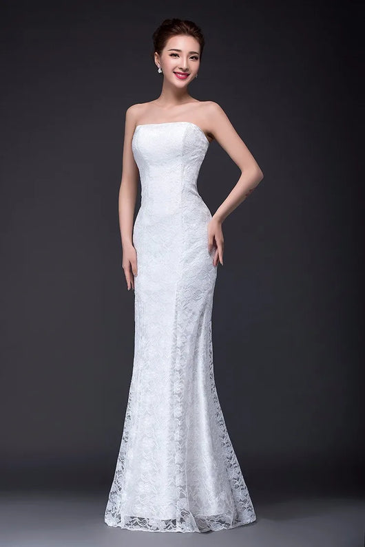 Vestido de Novia Largo Encaje Fucsia y Blanco - Diseño Sensual y Elegante - Image 14