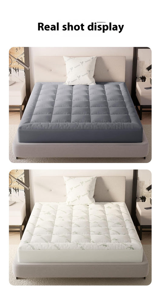 Funda de Cama Acolchada 3D - Protección Suave para Cama Individual y Doble - Image 8