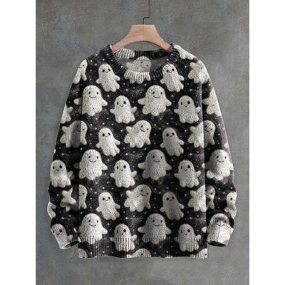 Sudadera Cuello Redondo Hombre con Estampado Digital 3D en Relieve - Image 8