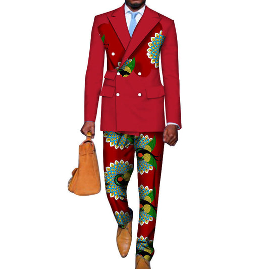 Traje Tradicional Africano para Hombre - Conjunto Completo