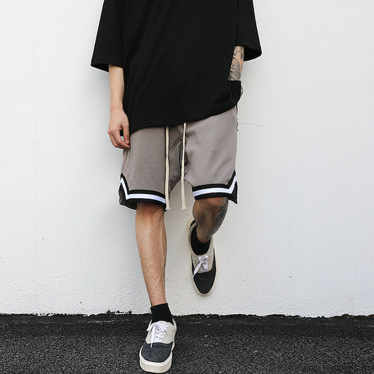 Shorts Deportivos con Cordón en Algodón - Image 5