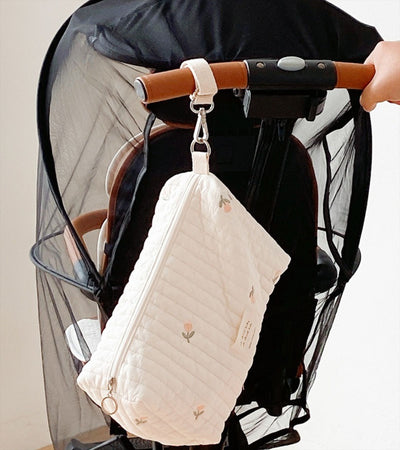 Bolsa Organizadora para Carrito de Bebé Chrysanthemum Cotton - Image 19