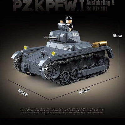 Juego de Construcción Tanque Militar - Bloques Armables - Image 10