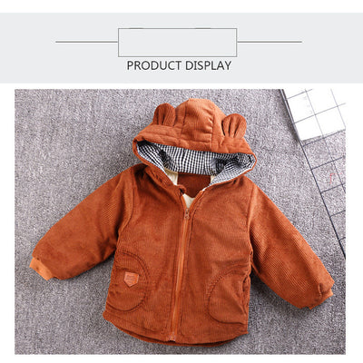Chaqueta Acolchada de Forro Polar para Niña - Algodón Premium - Image 6