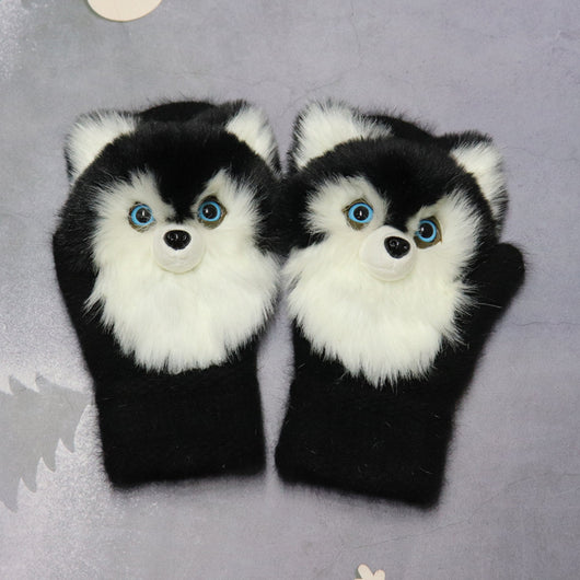 Guantes Térmicos Infantiles de Felpa con Diseños de Animales - Image 23
