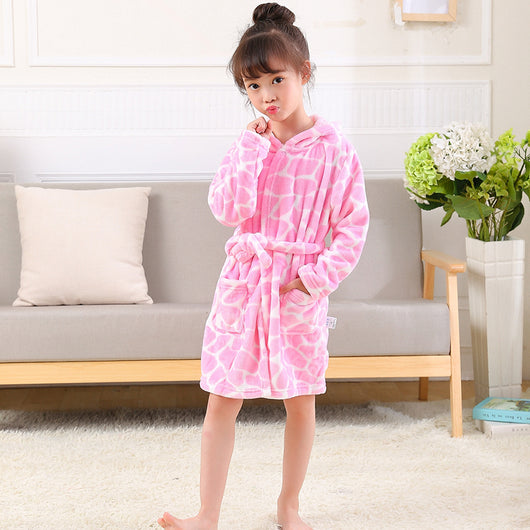 Bata de Baño Infantil de Franela Gruesa y Abrigadora - Image 22