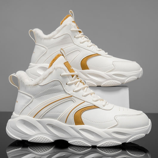 Zapatos de Algodón Gruesos para Hombre - Comodidad Casual y Deportiva - Image 6