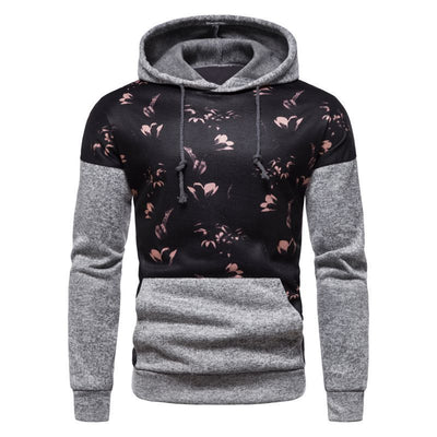 Sudadera Hoodie Casual para Hombre con Estampado Ouma - Image 10
