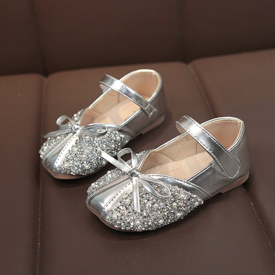 Zapatos de Cuero para Niña Estilo Princesa Coreano Primavera Otoño
