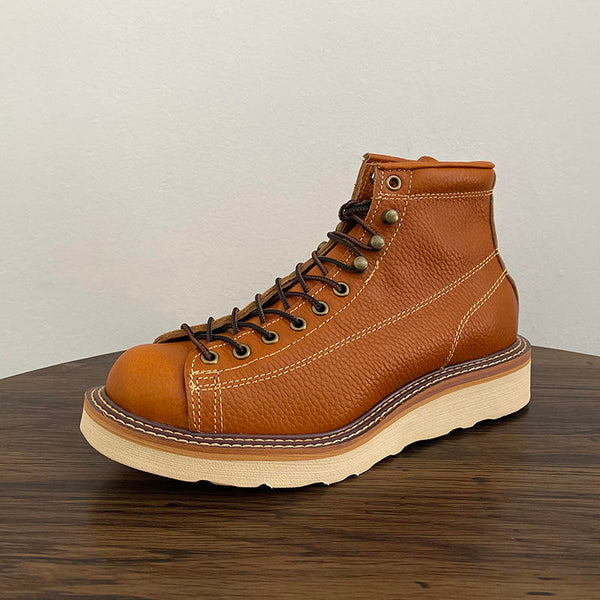 Bota de Trabajo Retro Americana Estilo Casual