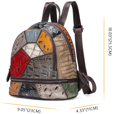 Mochila de Cuero Personalizada - Estilo Casual y Versátil - Image 10