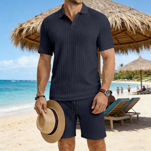 Traje Ejecutivo Jacquard Stretch Verano para Hombre - Image 7
