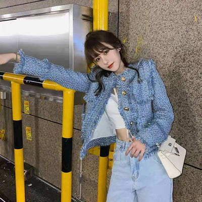 Camisa Vaquera Moderna de Manga Larga con Estilo Trendy - Image 10