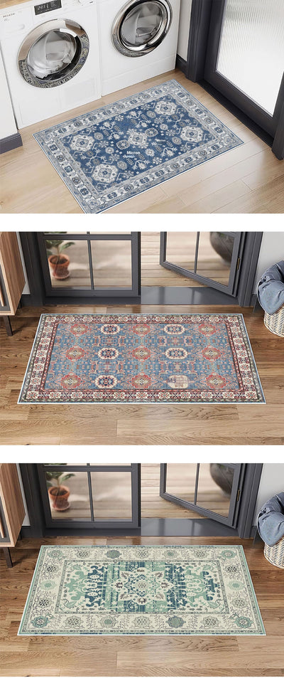Tapete Bohemio Plegable de Cashmira Lavada para Sala - Image 15