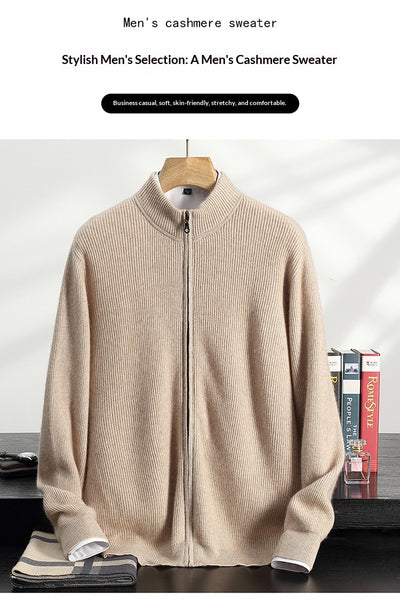 Suéter de Cachemira para Hombre Grueso y Elegante - Image 26
