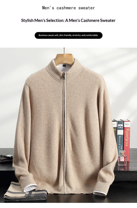 Suéter de Cachemira para Hombre Grueso y Elegante - Image 26