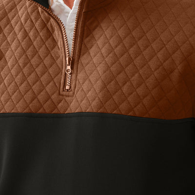Sudadera con Capucha Color Block Casual para Hombre - Image 18