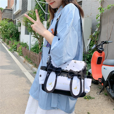Bolsa Mensajera Canvas Casual Japonesa para Niñas - Image 4