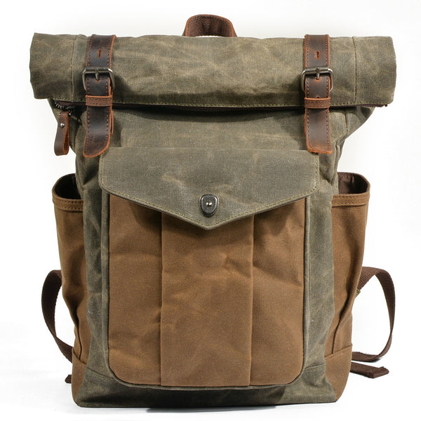 Mochila de Viaje en Lona - Diseño Minimalista y Funcional