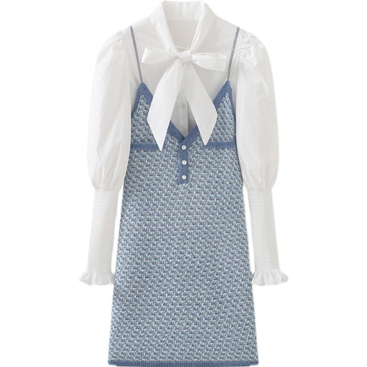 Vestido Suspender de Temperamento Elegante para Mujer - Image 4