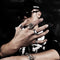 Anillo y Pulsera de Acero Titanio Estilo Punk Calavera Europeo Americano