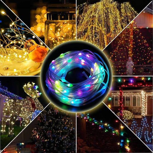 Guirnalda Luminosa RGB Navideña con Luces Decorativas - Image 7