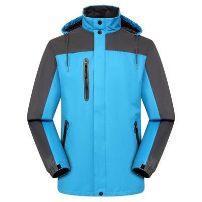 Chaqueta Impermeable Cortaviento Unisex para Aventuras al Aire Libre - Image 11