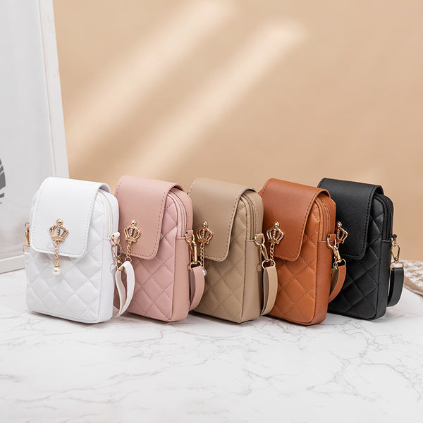 Bolsa Mensajera Versátil Cuadrada Pearl - Diseño Minimalista y Funcional