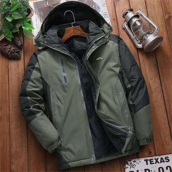 Chaqueta Acolchada Impermeable para Hombre - Estilo Moderno y Protección Total