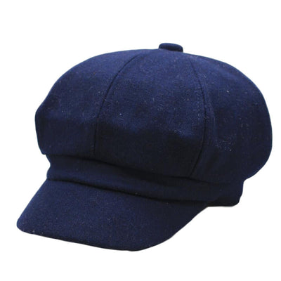 Gorra Octagonal de Lana Británica - Estilo Clásico para Estudiante - Image 9