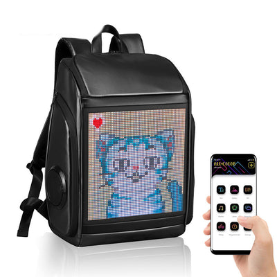 Mochila LED con Altavoz Bluetooth Integrado - Image 6