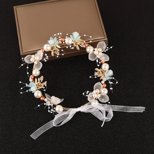 Diadema de Corona Floral para Niñas - Adorno para Cabeza - Image 14
