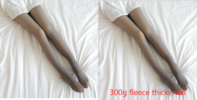 Leggings Térmicos Translúcidos Talla Grande con Forro Polar para Invierno - Image 13
